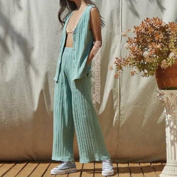 Free People Dana Set - April Mist, Size: Medium - Picture 2 of 13